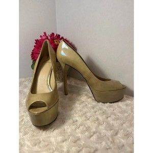 BRIAN ATWOOD Stiletto Platforms Vero Cuoio - TAUPE Size 9